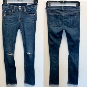 Rag & Bone Capri Orson ripped jeans